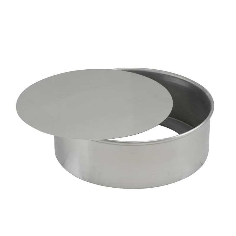 Forma redonda fundo removível